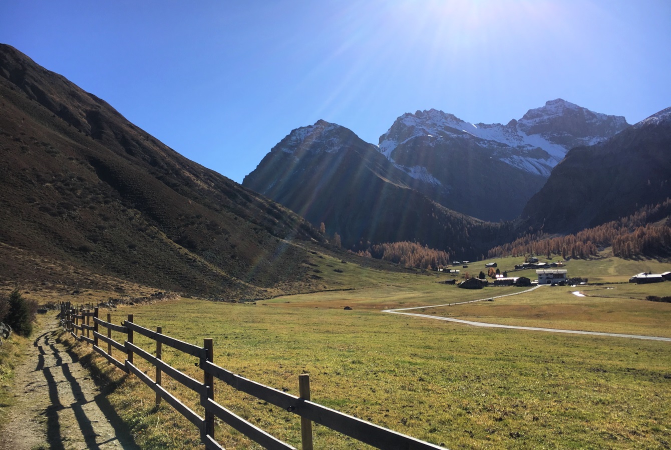 View towards Sertig