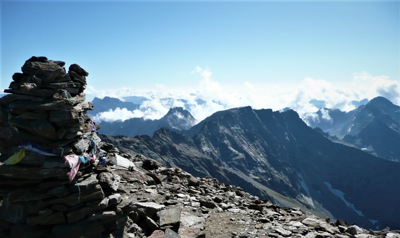 Views from the summit of Pizzo Campo Tencia