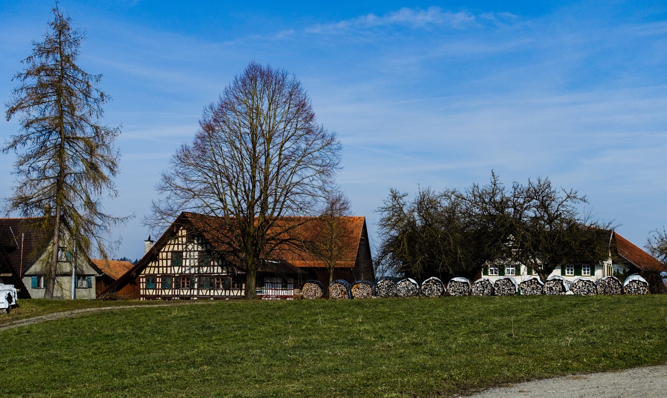Classical Thurgau farmhouse