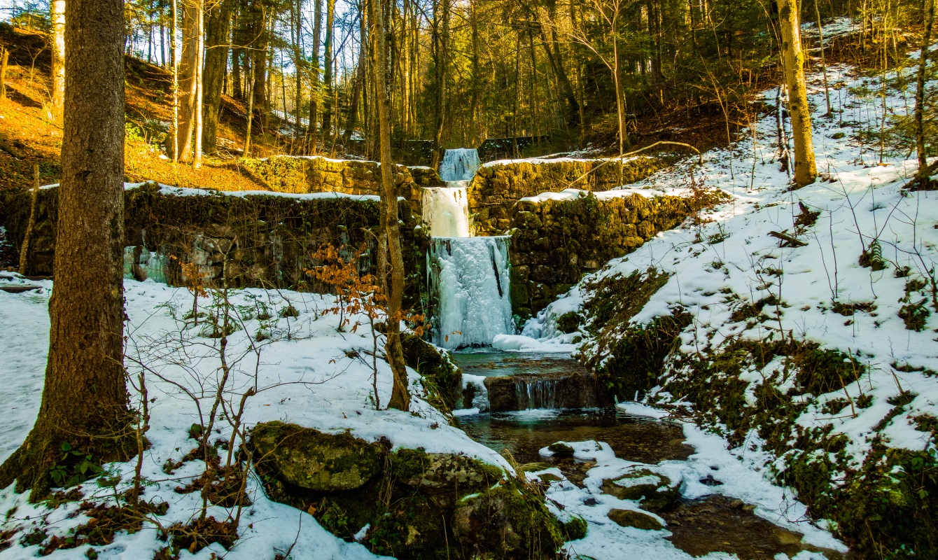 Schmittenbach waterfall