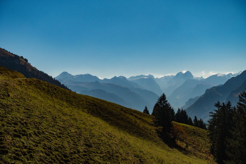 The high mountains of Glarus