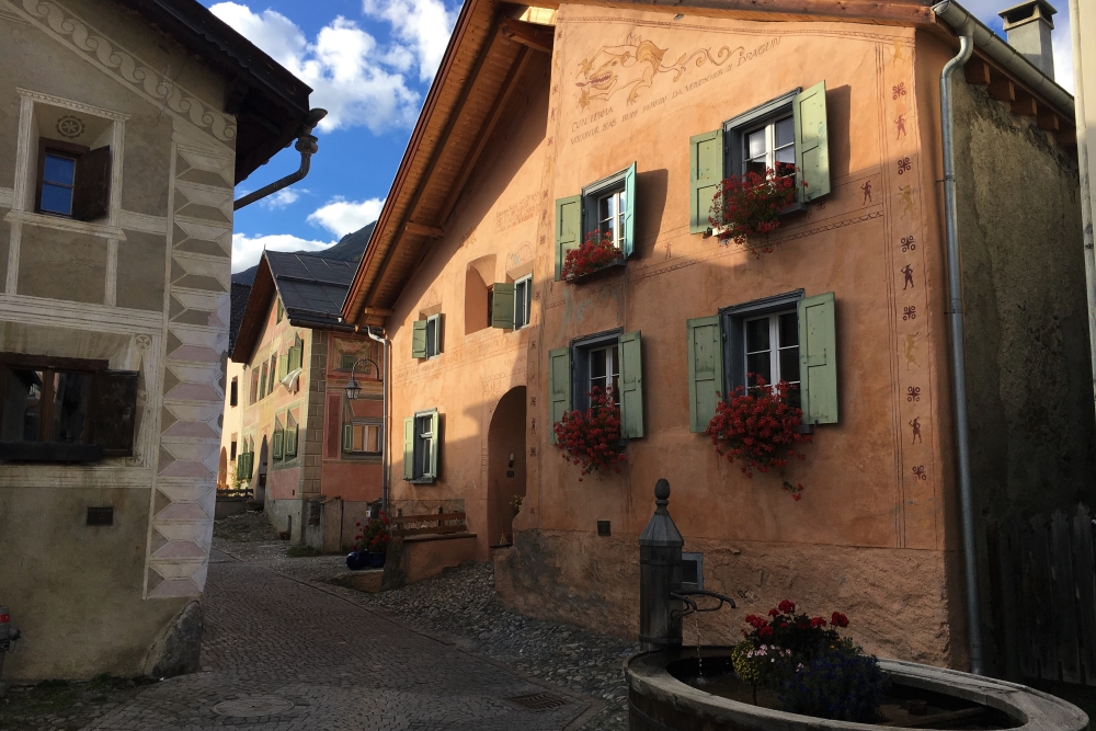 The beautiful village of Guarda