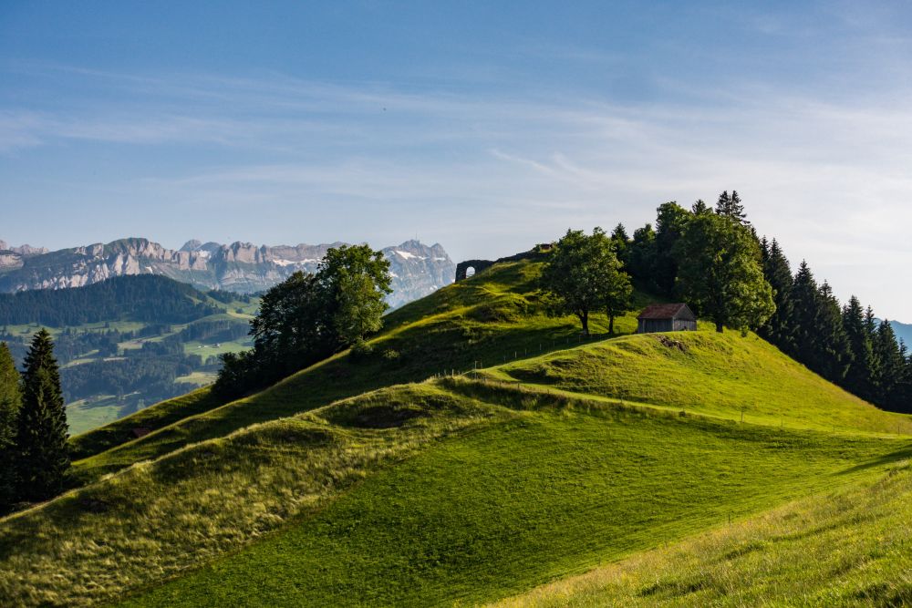 Appenzell – Studen – Clanx castle ruins – Appenzell