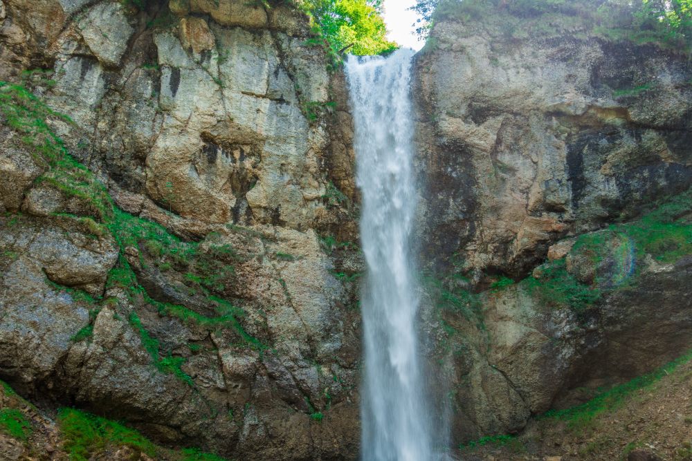 The Leuenfall waterfall