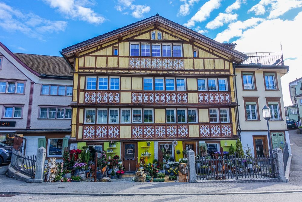 Wonderful old houses in Appenzell