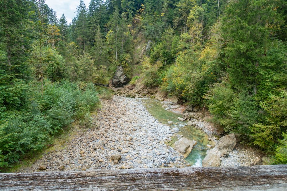 The Subersach is not always a rapid flowing river